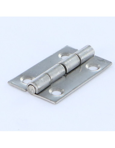 1 x Hinge Rectangular 100X50 Stainless Steel