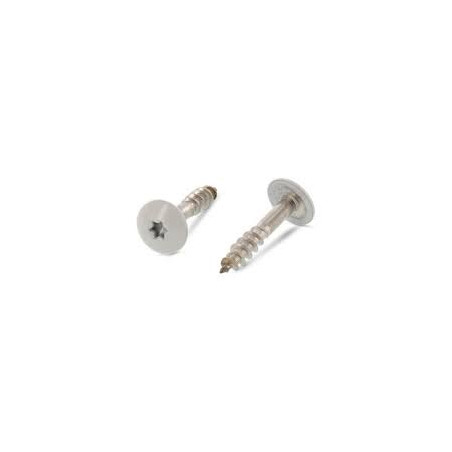 1 x Head Facade Screws T20 4.8X25 Head Diameter: 12.3 Stainless Steel A2 RAL7038
