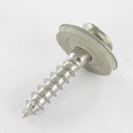1 x Rsd Csk Woodscrews Bonded Sealing Washer Pan Countersunk Head Pozi Stainless Steel A2 Neoprene Bonded Sealing Washer