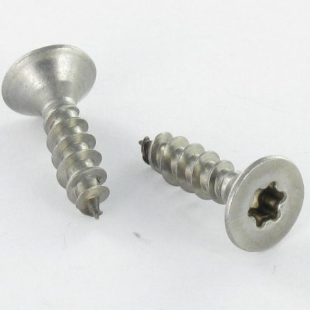 1 x Chipboard Screw Stainless Steel A2 Countersunk Head 3.5X40 Full Thread T10