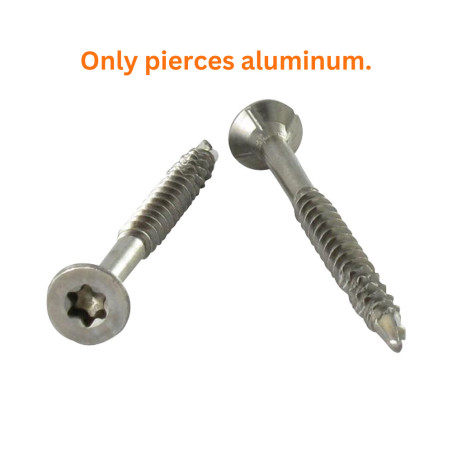1 x Savis Chipsboard Screw Self Drilling Countersunk Head With Serration 4X45 T20 Stainless Steel A2
