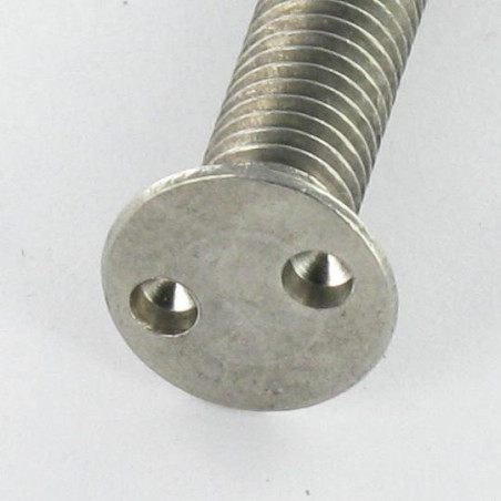 1 x Machine Screw Security Countersunk Head SNAKE EYES M3X16 Stainless Steel A2 micro screw