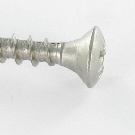 1 x Chipboard Screw Stainless Steel A2 Pan Countersunk Head Pozi 4X25