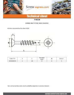 Chipboard Screw Stainless Steel A2 Countersunk Head Pozi... 2