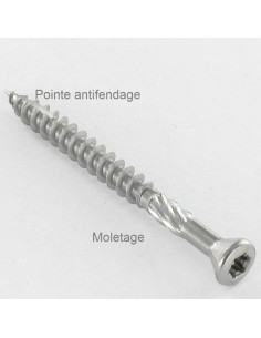 Decking Screw Pan Countersunk Head T20 4.5X50 cut Type 17... 2