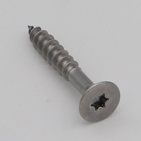 1 x Savis Chipsboard Screw Stainless Steel A2 Countersunk Head 6X40 Thread Length: 24 T25