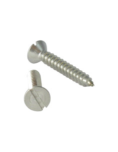 Chipboard Screw Countersunk Head Slotted 4X25 Stainless...