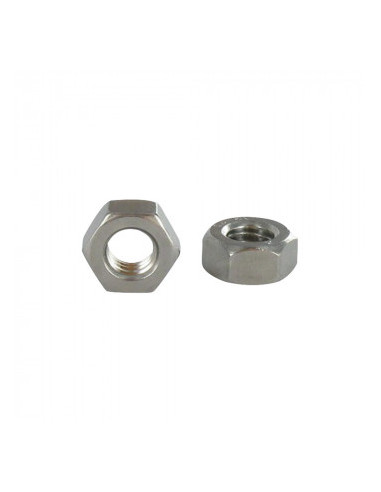1 x Nut Hexagon 3/8 Unc Or Bsw British Standard...