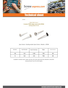 Rsd Csk Woodscrews Bonded Sealing Washer Pan Countersunk... 2
