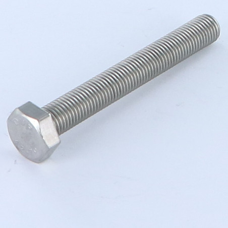 1 x Machine Screw Hexagonal Head M8X60 Fine Thread Pitch 100 Stainless Steel A2