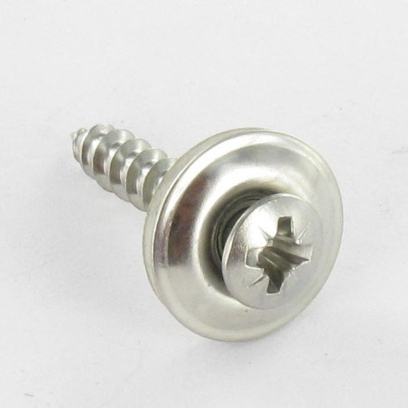 1 x Rsd Csk Woodscrews Bonded Sealing Washer Pan Countersunk Head Pozi Stainless Steel A2 Neoprene Bonded Sealing Washer