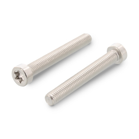 1 x Machine Screw Pan Head Low T25 M5X30 Full Thread Stainless Steel A2