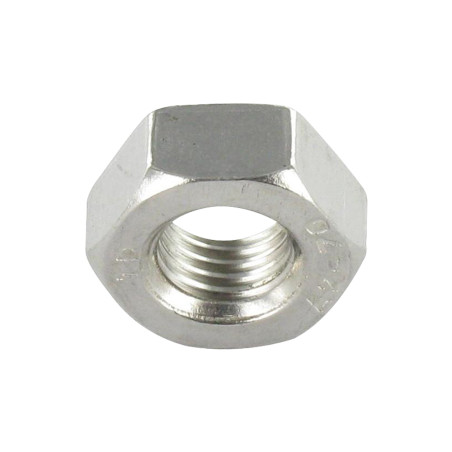 1 x Hexagonal nut M33 Fine Thread Pitch 150 Stainless Steel A2
