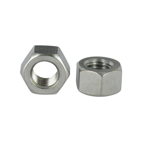 1 x Nut Hh M22 Thickness 22 Stainless Steel A2