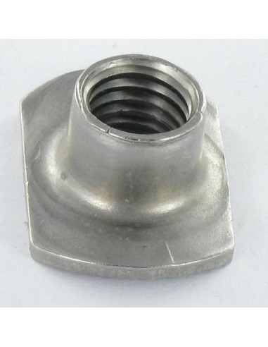 1 x Nut Cylindrical Welding M6 19X11 High 7.5...