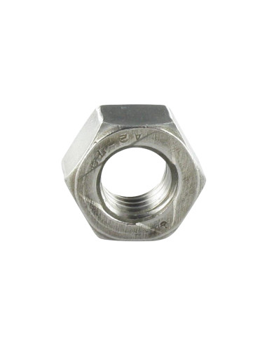 1 x All metal lock nut M12 Stainless Steel A2