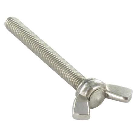1 x Screw Wing M8X25 Form American Stainless Steel A2