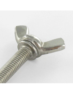 Screw Wing M8X25 Form American Stainless Steel A2 2