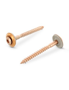 Rsd Csk Woodscrews Bonded Sealing Washer Pan Countersunk...