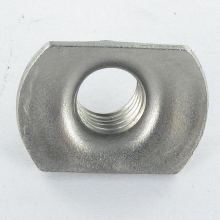 1 x Nut Cylindrical Welding M8 26X18 High 11 Stainless Steel A2