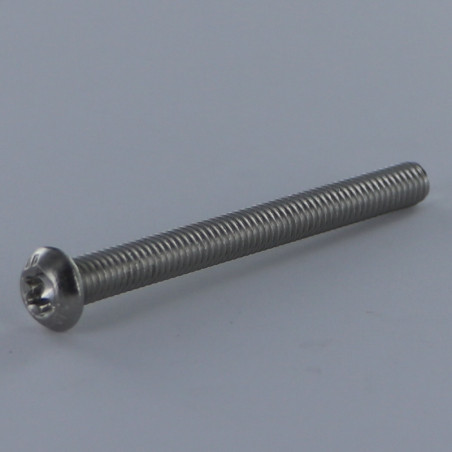 1 x Machine Screw Head Pan Head T25 M5X20 Thread Length: 20 Full Thread Stainless Steel A2