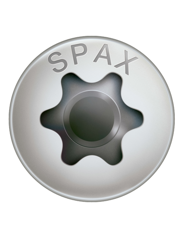 1 x Spax Wood Screw Pan Countersunk Head T-STAR...