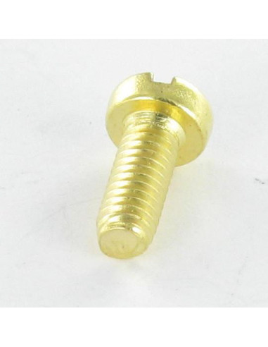 1 x Machine Screw Brass Pan Head Slotted M4X40