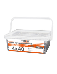 Bucket of 455 Decking Screw TEKOR 4X40 cut Type 17...