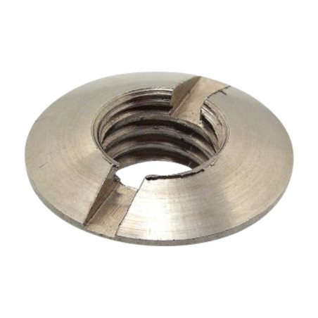 1 x Raised countersunk nuts with slotted M6 Stainless Steel A4