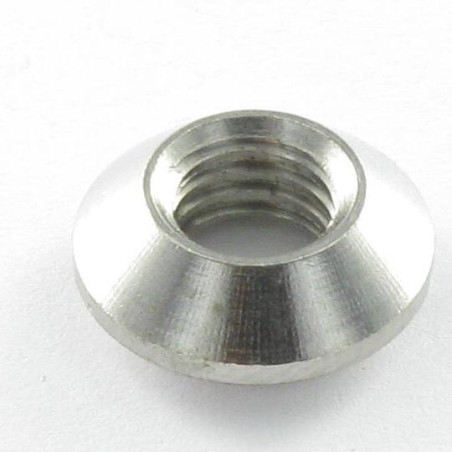1 x Raised countersunk nuts with slotted M6 Stainless Steel A4
