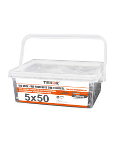 Bucket of 195 Decking Screw TEKOR 5X50 cut Type 17...