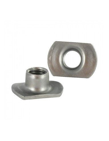 1 x Nut Cylindrical Welding M6 2 BOSSES...