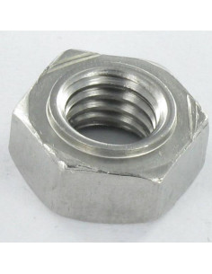 Hexagonal nut Welding Stainless Steel A2 M3 2