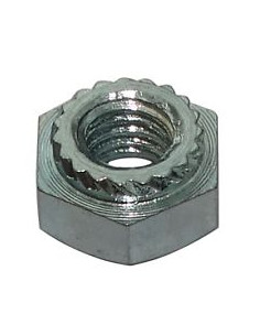Hex sheet metal nut M12 Stainless Steel A2 Thickness...