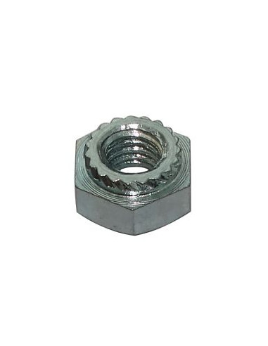 1 x Hex sheet metal nut M12 Stainless Steel A2...