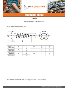 Chipboard Screw Stainless Steel A2 Round Head 3.5X40 T10 2