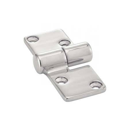 1 x Hinge lift-off hinge Left Stainless Steel A4 92X36