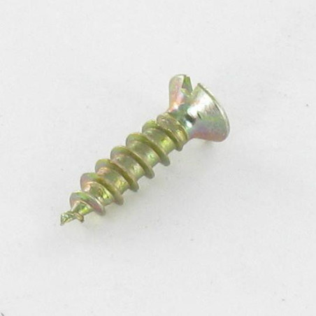 1 x Savis Chipsboard Screw Countersunk Head Slotted 3.2X13 INO Yellow Zinc