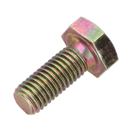 1 x Machine Screw Hexagonal Head M10X25 Class 8.8 Yellow Zinc