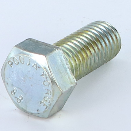 1 x Machine Screw Hexagonal Head M12X30 Class 8.8 Zinc Plated
