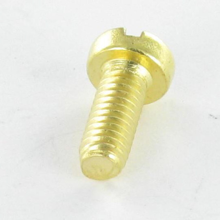 1 x Machine Screw Brass Pan Head Slotted M5X25