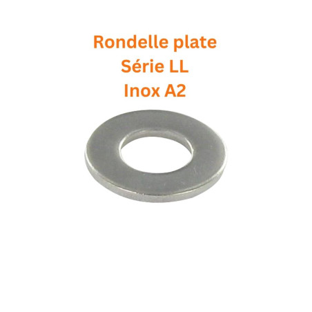 1 x Washer Flat M10X36X2 LL Stainless Steel A2