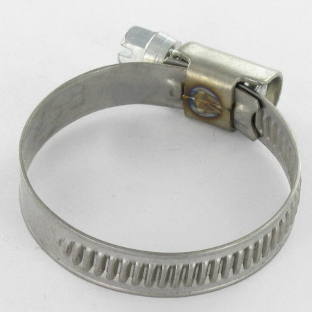 1 x Hose clamp Of Tightening Diameter 25X40 Stainless Steel A2
