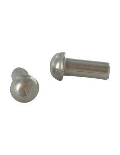 Solid Rivet Round Head Stainless Steel A2 2X12