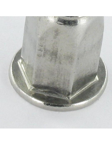 1 x Rivet nut Stainless Steel Flat Head...