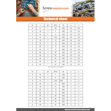 1 x Solid Rivet Countersunk Head Stainless Steel A2 5X10