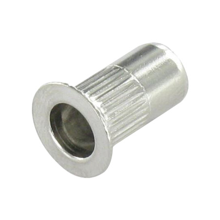 1 x Nut Rivet Countersunk Head With Serration M10X21 INFC 45 Stainless Steel