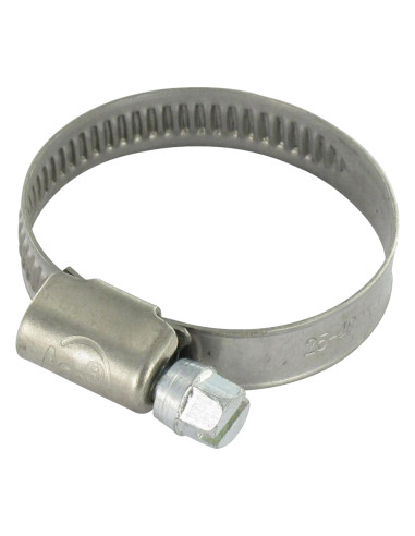1 x Hose clamp Stainless Steel W4 Diameter 32...