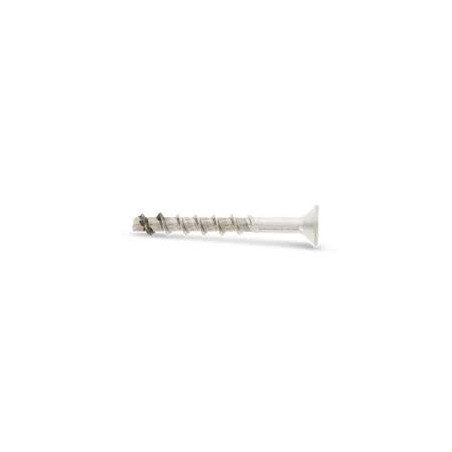 1 x Screw For Concrete Countersunk Head T30 Stainless Steel A4 7.5X105 Thread Length: 50