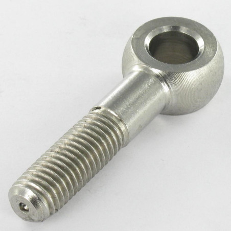 1 x Machine Screw to Eye M12X100 Eye 12 Stainless Steel A2